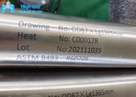 ฟอร์จโลหะผสมเซอร์โคเนียมราวด์บาร์ ASTM B550 R60705